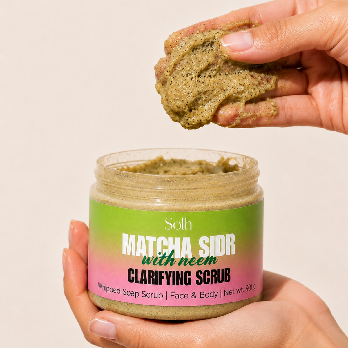 Matcha Sidr - Whipped Soap Scrub